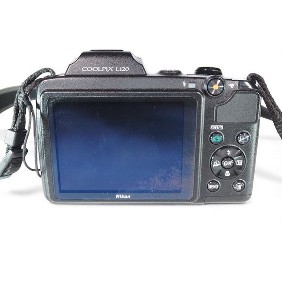 Nikon Coolpix L120 14.1MP Digital Camera - Black - Picture 4 of 10